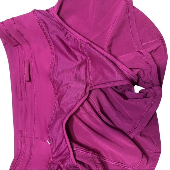 RARE Lululemon Speed Up Mid Rise Lined Shorts 4” Size 2 Limited Ed Pomegranate - Picture 7 of 13